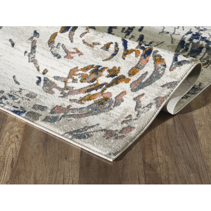 Wrought Studio Seldovia Abstract Beige Area Rug & Reviews Wayfair